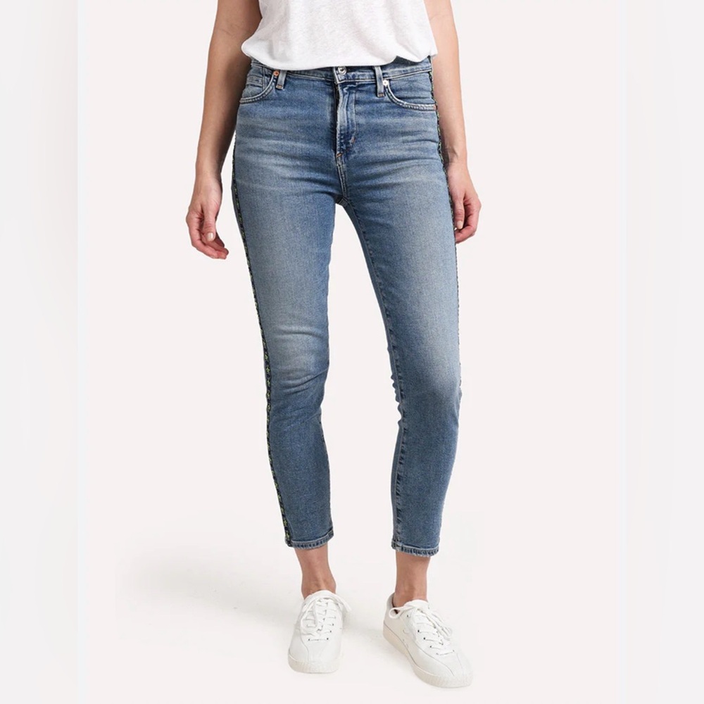 Citizens of Humanity Rocket Crop High Rise Skinny Jeans Women’s Size 27
